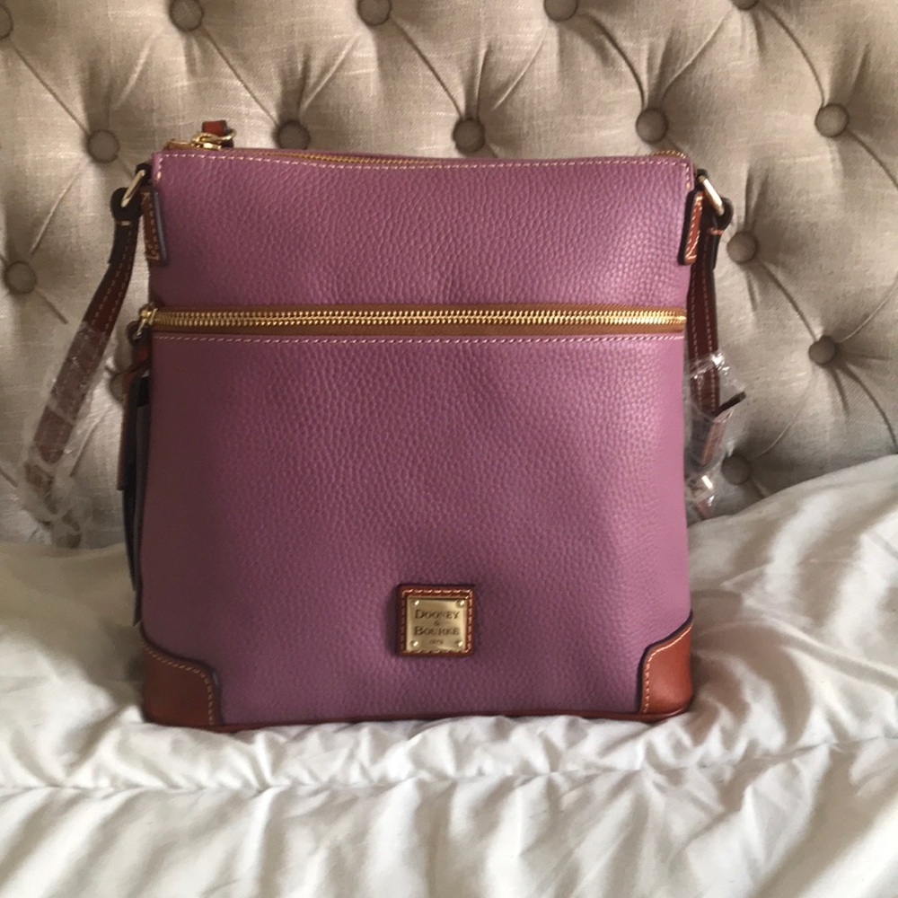 Dooney & Bourke Mauve Crossbody Bag